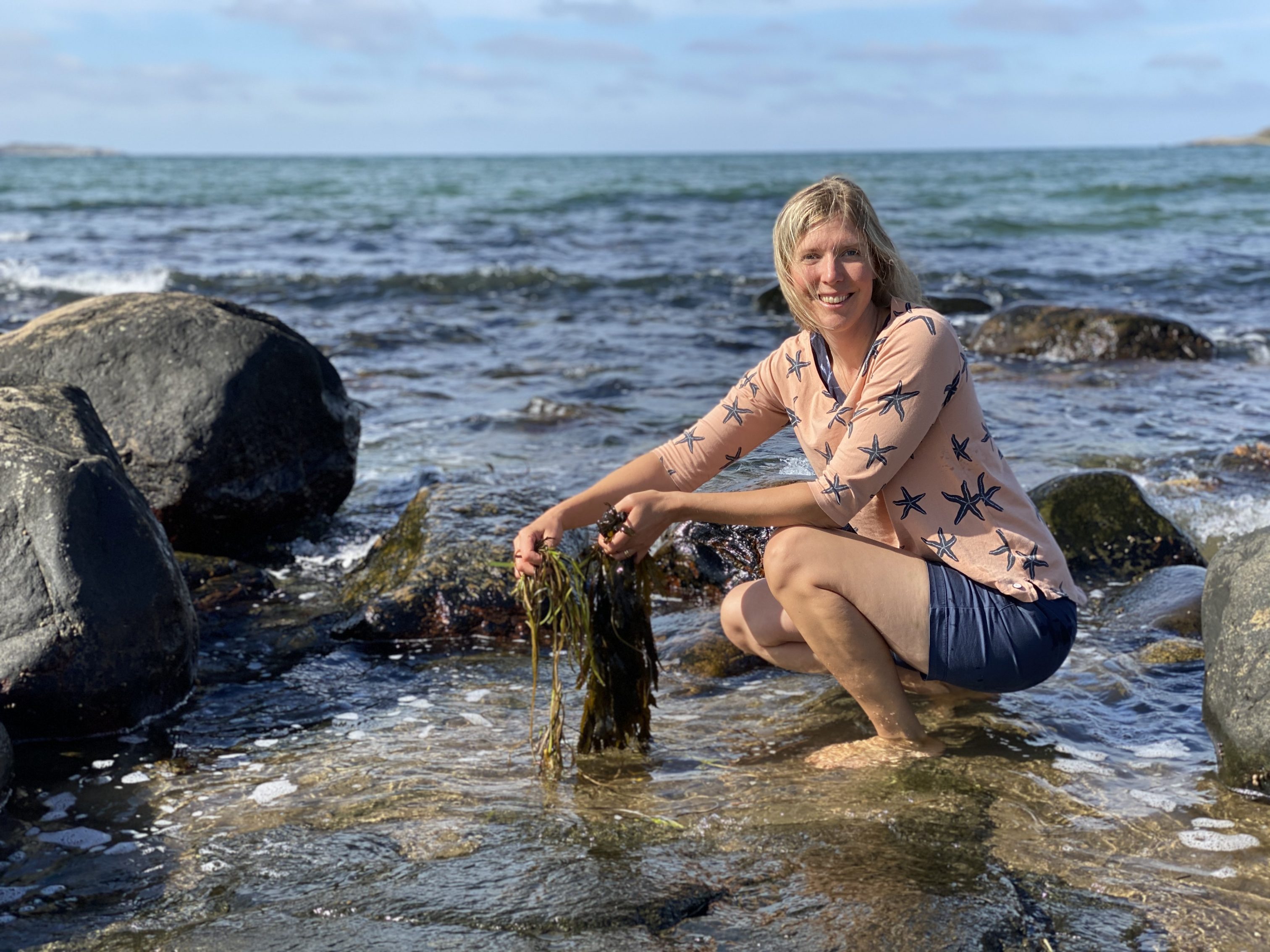 Marinbiolog Marie Lenngren