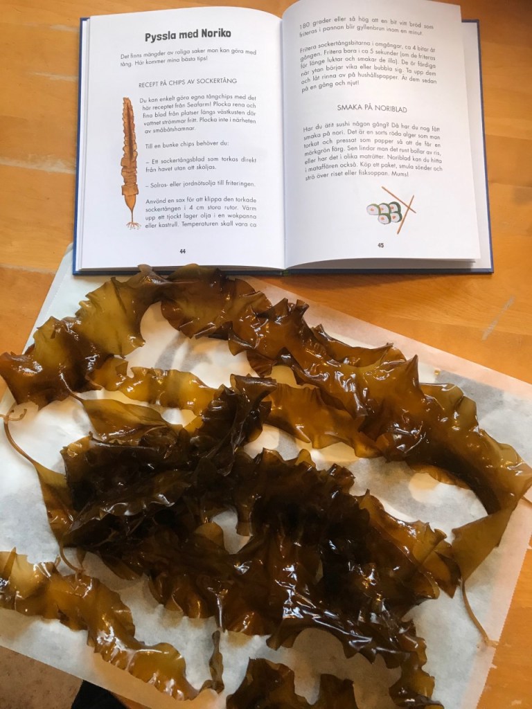 Noriko tillagar tångchips